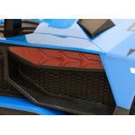Elektrické autíčko Lamborghini Aventador SV 2x200W 24V - dvojmiestne - modré